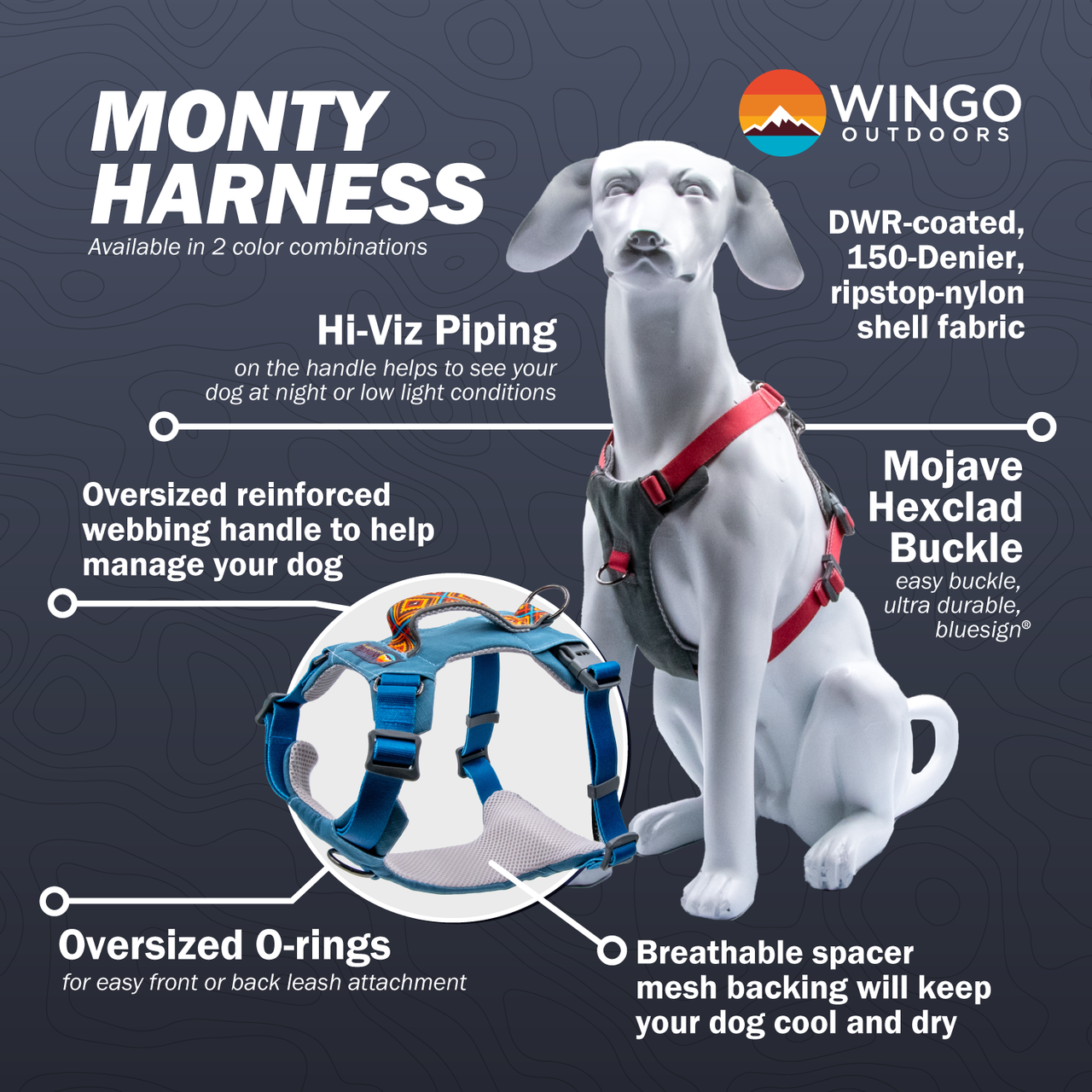 Monty Dog Harness